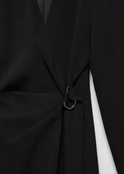 MANGO Sukienki I Kombinezony*Sukienka kopertowa z klamrą