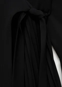 MANGO Sukienki I Kombinezony*Sukienka kopertowa z plisowaniem