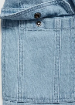 Dzieci MANGO Sukienki I Kombinezony*Sukienka koszulowa dżinsowa