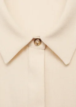 MANGO Sukienki I Kombinezony*Sukienka koszulowa drapowana