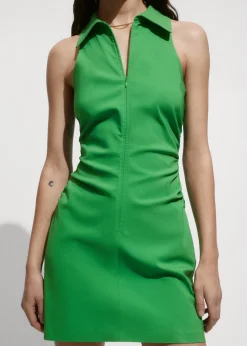 MANGO Sukienki I Kombinezony*Sukienka koszulowa z zamkiem