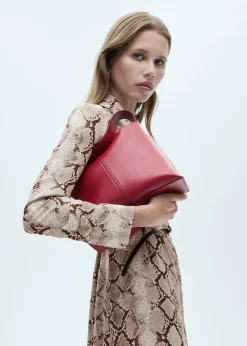 MANGO Sukienki I Kombinezony*Sukienka koszulowa ze wzorem wężowej skóry