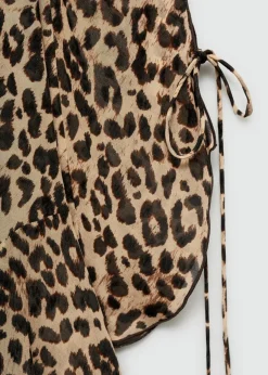 MANGO Sukienki I Kombinezony*Sukienka krótka w panterkę