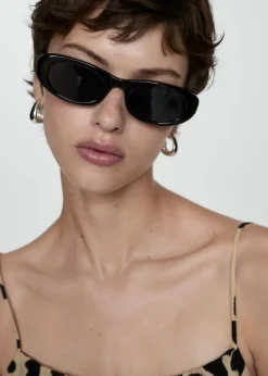 MANGO Sukienki I Kombinezony*Sukienka krótka w panterkę