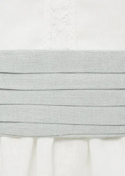 Dzieci MANGO Sukienki I Kombinezony*Sukienka lniana z wiązaniem