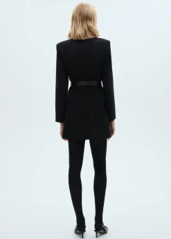 MANGO Sukienki I Kombinezony*Sukienka marynarka z paskiem