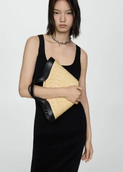 MANGO Sukienki I Kombinezony*Sukienka midi na ramiączkach