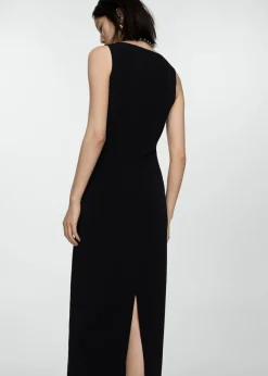 MANGO Sukienki I Kombinezony*Sukienka midi na ramiączkach