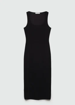 MANGO Sukienki I Kombinezony*Sukienka midi na ramiączkach