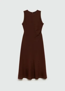 MANGO Sukienki I Kombinezony*Sukienka midi z ozdobnymi szwami