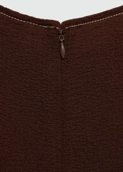 MANGO Sukienki I Kombinezony*Sukienka midi z ozdobnymi szwami