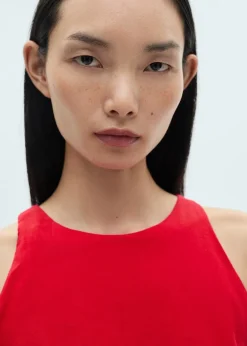 MANGO Sukienki I Kombinezony*Sukienka midi z wiązaniem