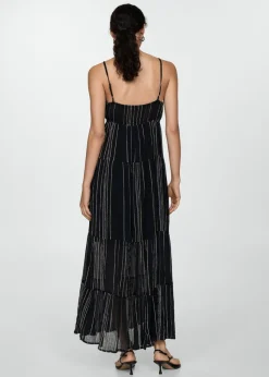 MANGO Sukienki I Kombinezony*Sukienka na ramiączkach z ozdobnymi szwami