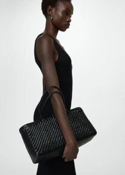 MANGO Sukienki I Kombinezony*Sukienka na ramiączkach z dzianiny