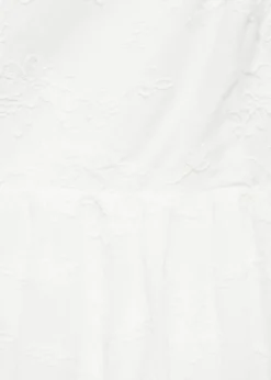 MANGO Sukienki I Kombinezony*Sukienka na ramiączkach z kwiatowym haftem