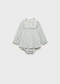 Dzieci MANGO Sukienki/pajacyki*Sukienka nadruk w żabki