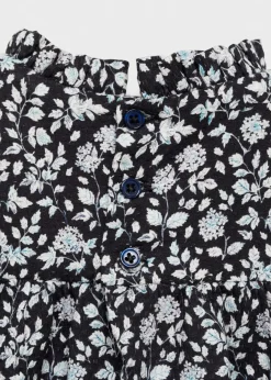 Dzieci MANGO Sukienki/pajacyki*Sukienka nadruk w żabki