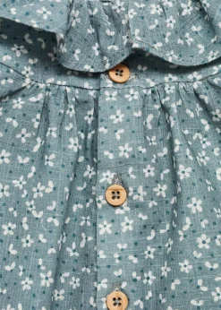 Dzieci MANGO Sukienki/pajacyki*Sukienka nadruk w żabki