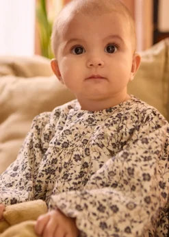 Dzieci MANGO Sukienki/pajacyki*Sukienka nadruk w żabki