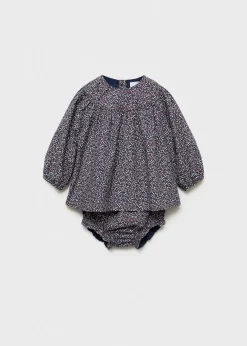 Dzieci MANGO Sukienki/pajacyki*Sukienka nadruk w żabki