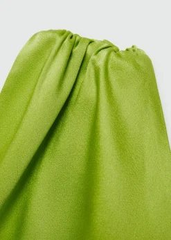 MANGO Sukienki I Kombinezony*Sukienka o asymetrycznym kroju ze wstęgą