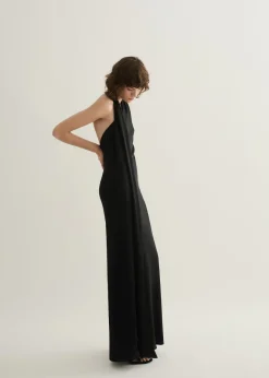 MANGO Sukienki I Kombinezony*Sukienka o asymetrycznym kroju ze wstęgą