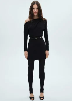 MANGO Sukienki I Kombinezony*Sukienka o asymetrycznym kroju z paskiem