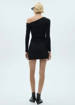 MANGO Sukienki I Kombinezony*Sukienka o asymetrycznym kroju z różnych materiałów