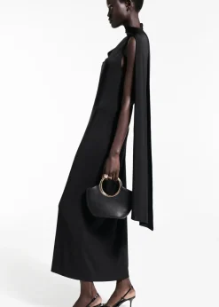 MANGO Sukienki I Kombinezony*Sukienka o asymetrycznym kroju ze wstęgą