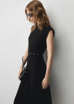 MANGO Sukienki I Kombinezony*Sukienka o asymetrycznym kroju z paskiem