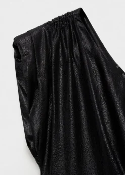 MANGO Sukienki I Kombinezony*Sukienka o asymetrycznym kroju z teksturą