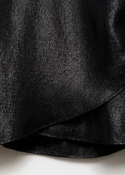 MANGO Sukienki I Kombinezony*Sukienka o asymetrycznym kroju z teksturą