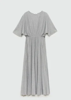 MANGO Sukienki I Kombinezony*Sukienka plisowana z gumką w talii