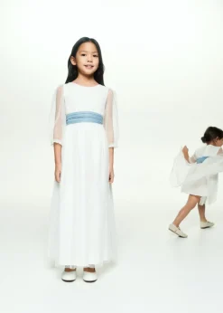 Dzieci MANGO Sukienki I Kombinezony*Sukienka plumeti z wiązaniem