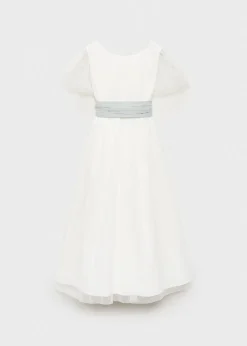 Dzieci MANGO Sukienki I Kombinezony*Sukienka plumeti z wiązaniem