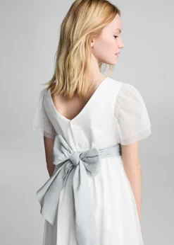 Dzieci MANGO Sukienki I Kombinezony*Sukienka plumeti z wiązaniem