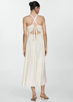 MANGO Sukienki I Kombinezony*Sukienka rozkloszowana marszczona