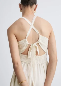 MANGO Sukienki I Kombinezony*Sukienka rozkloszowana marszczona