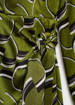 MANGO Sukienki I Kombinezony*Sukienka satynowa ze wzorem