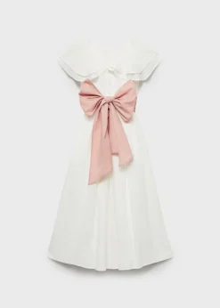 Dzieci MANGO Sukienki I Kombinezony*Sukienka szyfonowa z wiązaniem