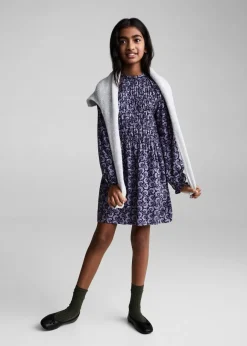 Dzieci MANGO Sukienki I Kombinezony*Sukienka w kwiaty