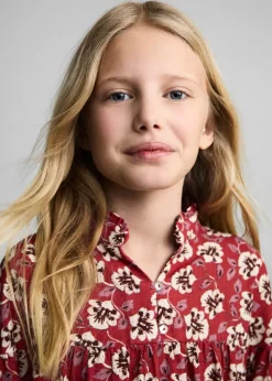 Dzieci MANGO Sukienki I Kombinezony*Sukienka w kwiaty