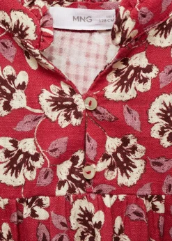 Dzieci MANGO Sukienki I Kombinezony*Sukienka w kwiaty