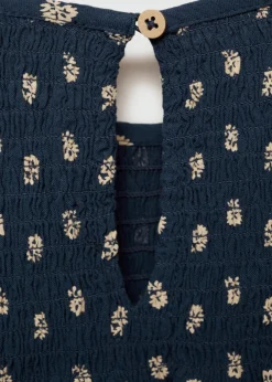 Dzieci MANGO Sukienki I Kombinezony*Sukienka w kwiaty z falbanami