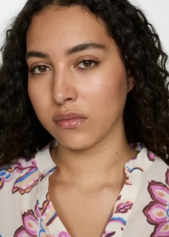 MANGO Sukienki I Kombinezony*Sukienka w kwiaty z kokardą