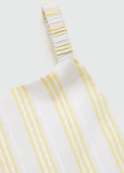 Dzieci MANGO Sukienki I Kombinezony*Sukienka w paski z falbanami