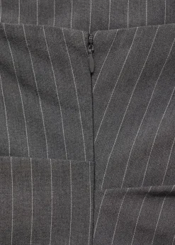 MANGO Sukienki I Kombinezony*Sukienka w prążki bez ramiączek