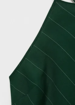 MANGO Sukienki I Kombinezony*Sukienka w prążki z dekoltem halter