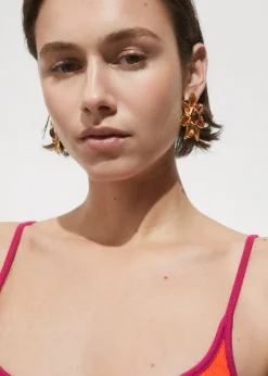 MANGO Sukienki I Kombinezony*Sukienka wzorzysta dzianina