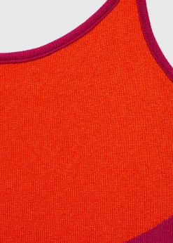 MANGO Sukienki I Kombinezony*Sukienka wzorzysta dzianina